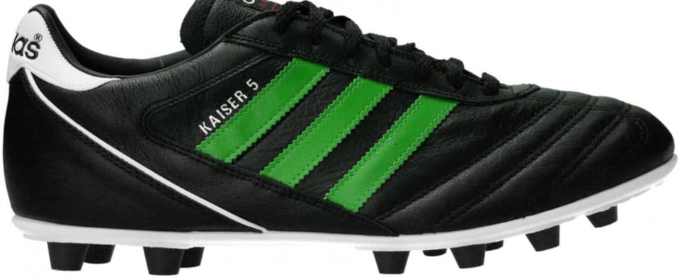 Chaussures de football adidas Kaiser 5 Liga FG Green Stripes Schwarz -  Fr.Top4Football.be