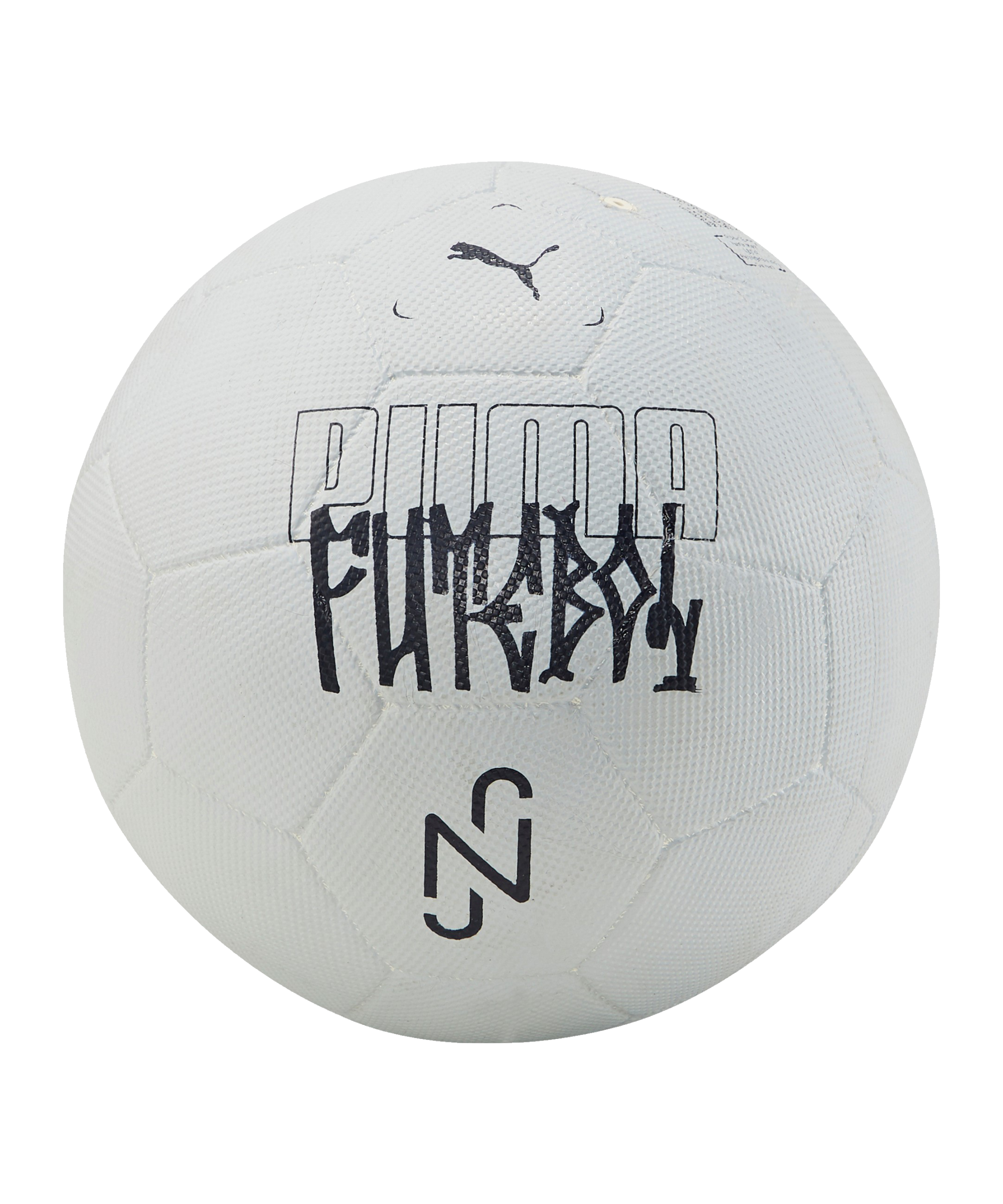 Ballon Puma NJR Straßenball Weiss Schwarz F01