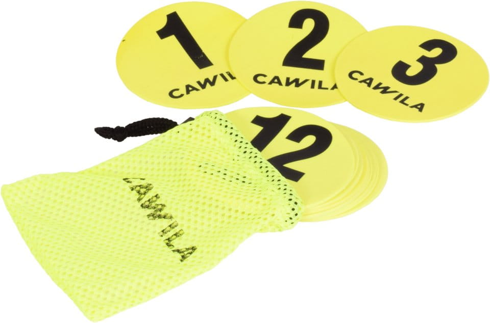 Disques de marquage Cawila Floormarker Nr.1-12 Set d=12,5 cm