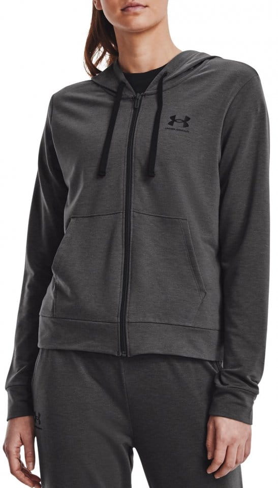 Sweatshirt à capuche Under Armour Rival Terry FZ Hoodie-GRY