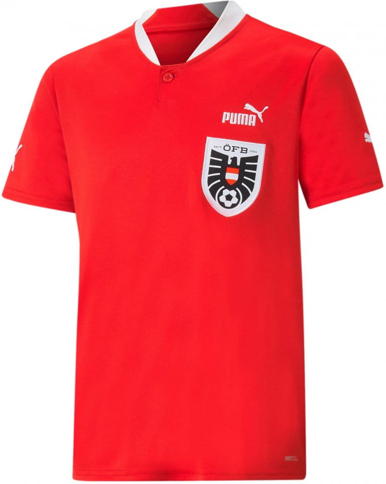 maillot Puma ÖFB Home Jersey Replica Jr 2022/23
