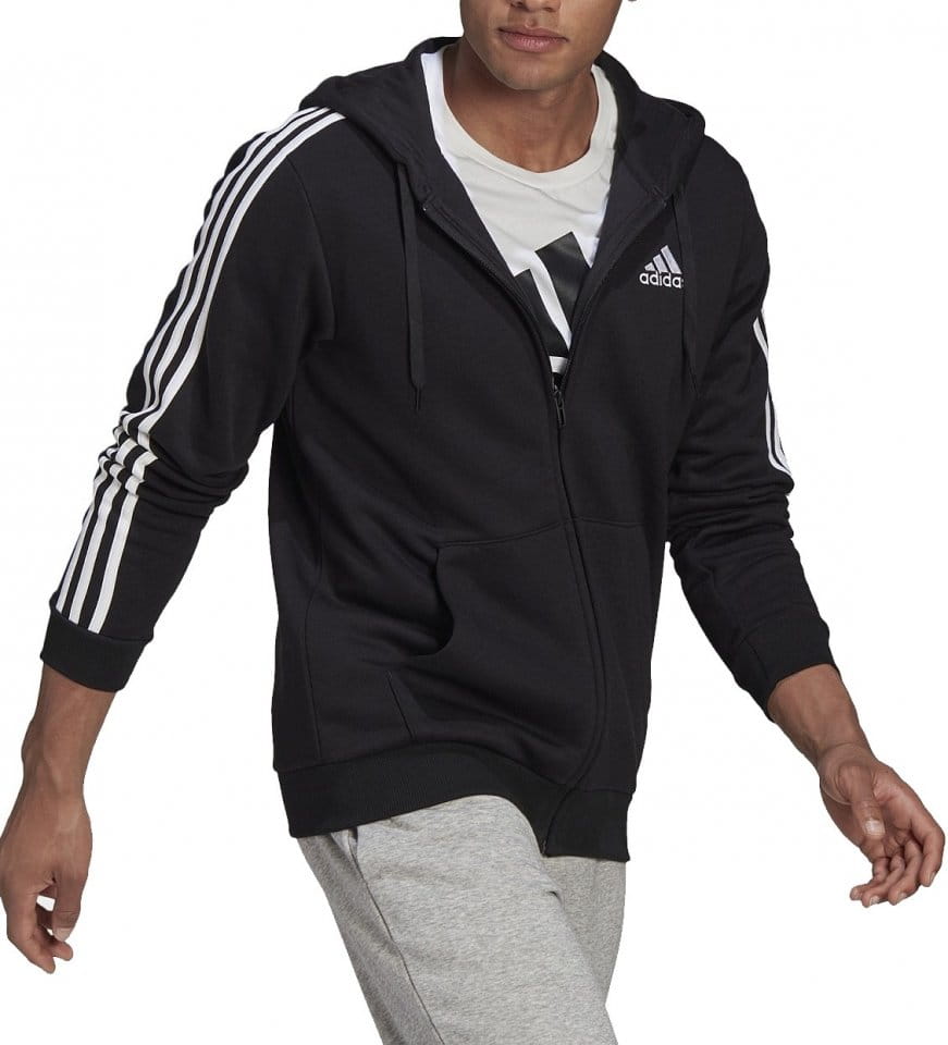 Sweatshirt à capuche adidas Sportswear Essentials 3-Stripes FZ Bluza