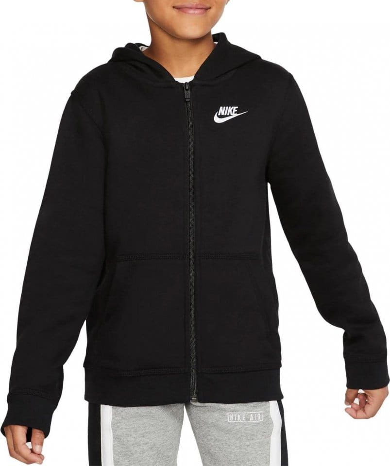 Sweatshirt à capuche Nike B NSW HOODIE FZ CLUB