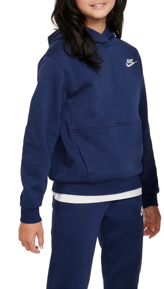Sweatshirt à capuche Nike K NSW CLUB FLC HDY LBR