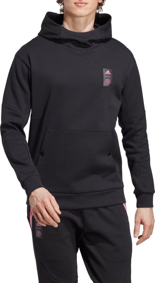 Sweatshirt à capuche adidas INTER MIAMI TRAVEL HOODIE