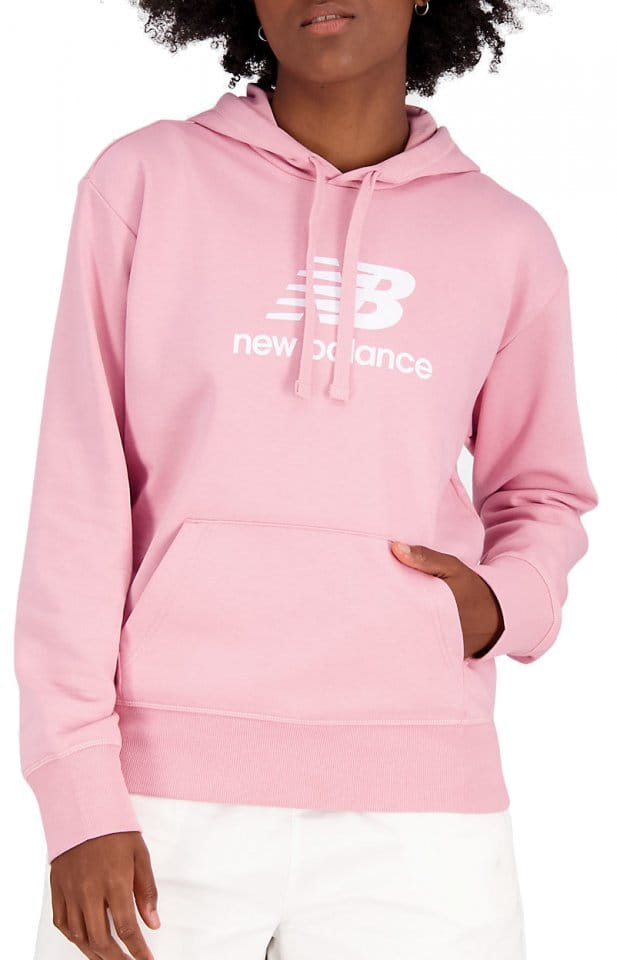 Sweatshirt à capuche New Balance Essentials Stacked Logo